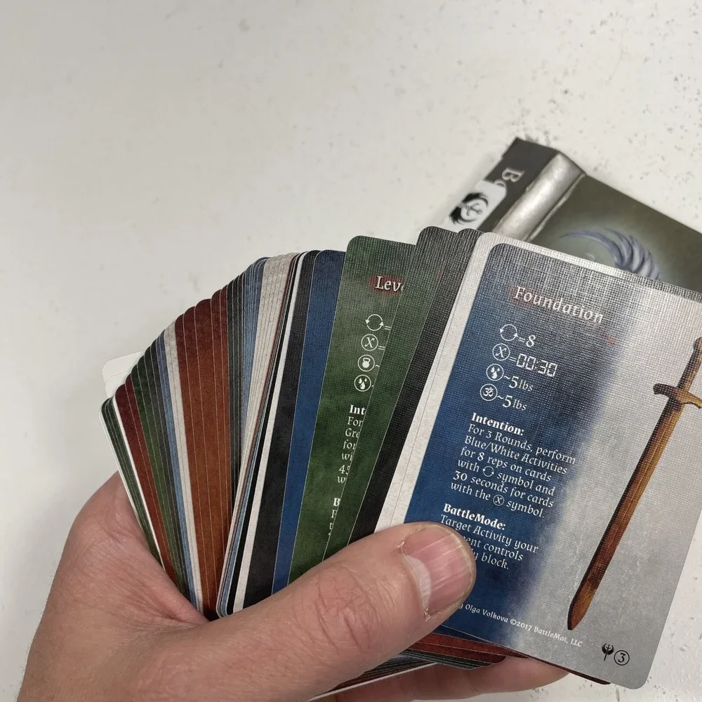 Battlemat Workout Card Game Starter Deck